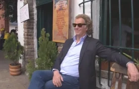 El violinista holandés André Rieu en Bogotá.