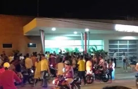El lesionado fue llevado inicialmente al Hospital de Puerto Colombia.