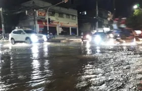 En Barranquilla comenzó a sentirse la onda en la noche de hoy.