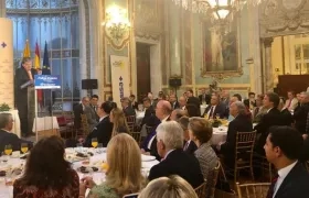 Canciller Carlos Holmes Trujillo en España.