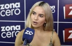 La cantante Pedrina.