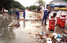 Panorámica del sector de la calle 54 entre carreras 38 y 35.
