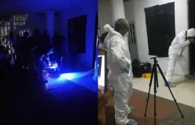 Inspección judicial en casa de Arley de Jesús Riquet Baldovino.