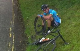 Germán Darío Gómez Becerra, ciclista.