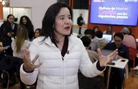 La ministra de las TIC, Sylvia Constaín.