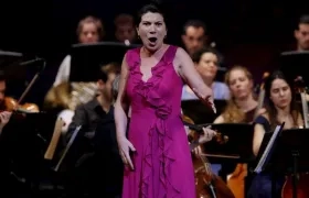 La mezzosoprano austriaca Elisabeth Kulman.