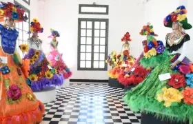Parte de la exhibición ‘Tradición, Máscaras y Farotas’.
