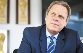 Ramón Jesurún, presidente de la Federación Colombiana de Fútbol.