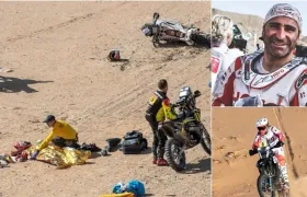 El piloto portugués Paulo Gonçalves murió en competencia del Rally Dakar.