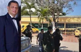 Edgar Simmonds Gallardo y el lugar de los hechos.