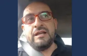 Freddy Contreras, líder de taxistas.
