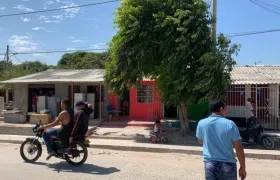En este sector de Villa Sol se presentó el atraco a los reporteros.