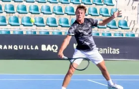  Martin Breysach, siembra número dos del torneo. 