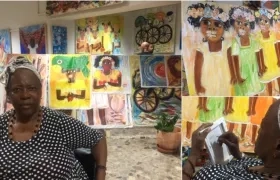 Jean Girigori, pintora de Curazao.