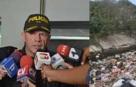 General Ricardo Alarcón, Comandante de la Policía Metropolitana de Barranquilla.