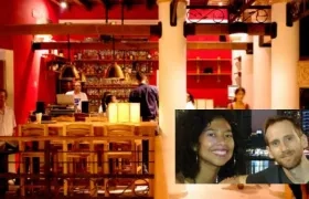 Carolina Villamizar y Fred Guillemet.