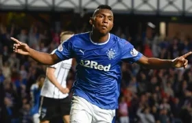 El delantero colombiano Alfredo Morelos.