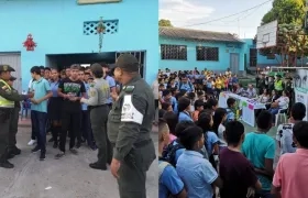 Charla realizada por la Policía.