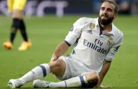 Dani Carvajal, jugador del Real Madrid. 
