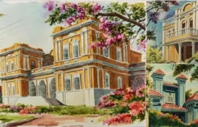 Acuarelas de Néstor Loaiza.