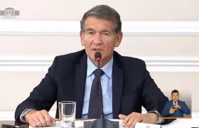 Ministro de Trabajo, Ángel Custodio Cabrera.