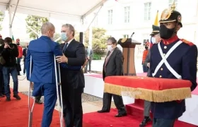 Presidente Duque firmó la Ley del Veterano.