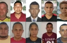 Integrantes de 'Los robert', capturados.