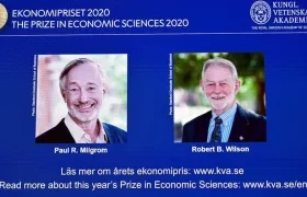 Paul Milgrom y Robert Wilson ganaron hoy el Nobel de Economía.