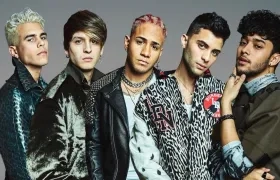 Fotografía promocional cedida por Nieman Group donde aparecen los integrantes del grupo juvenil de pop CNCO.