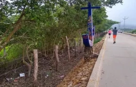 El cerramiento de los terrenos.