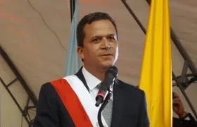 Juan Carlos Saldarriaga,, alcalde de Soacha.