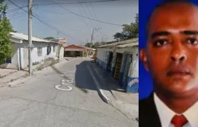 Eder Enrique Paz García murió sobre esta calle en el barrio Carrizal. 
