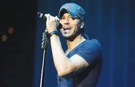 Enrique Iglesias, cantante.