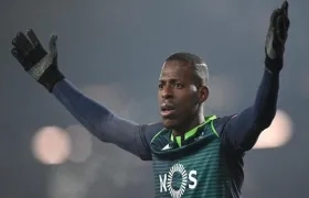 Cristian Borja, jugador colombiano en el Sporting de Portugal.