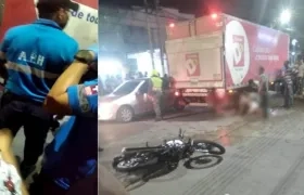 El joven murió en el mismo lugar de los hechos.