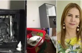  Jefa de la Oficina de la Mujer, Helda Marino Mendoza, activa ruta para proteger a  Yenerilsa Márquez.