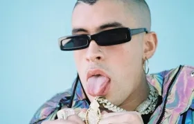 Artista urbano puertorriqueño Bad Bunny.