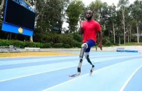 Blake Leeper, atleta amputado.