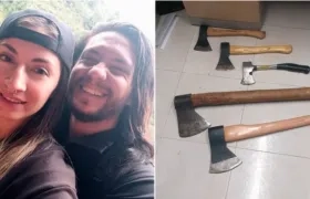 Ángela del Pilar Ferro Gaitán y Miguel Parra Niño.