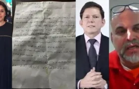 Cecilia Olivalle, el panfleto, MinJusticia y Salvatore Mancuso.