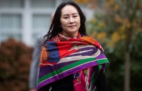 Meng Wanzhou, la directora financiera de Huawei.