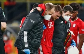 El dolor del alemán Kimmich.