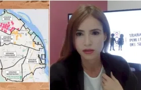 Silvana Puello, primera dama del Distrito.