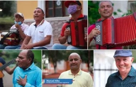 Imágenes de participantes en el Festival Vallenato Cóndor Legendario en Juan de Acosta.