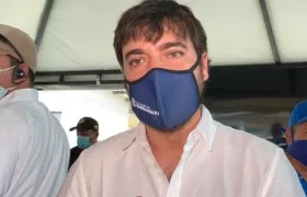 El Alcalde de Barranquilla, Jaime Pumarejo.