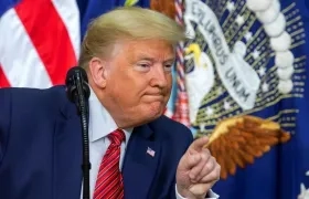  Donald Trump, presidente de los Estados Unidos.