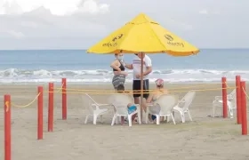 Para acceder a las playas hay que hacer reservas.