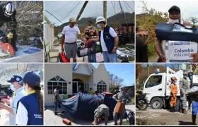 Intervención del Gobierno Nacional en las zonas afectadas.