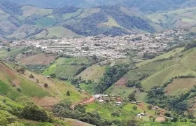 Corregimiento El Plateado. 