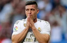 Luka Jovic, delantero serbio. 